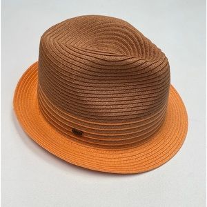 HBY Miami Paper Straw Fedora Hat